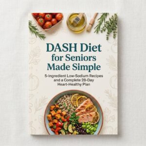 DASH Diet for Seniors Made Simple: 5-Ingredient Low-Sodium Recipes and a Complete 28-Day Heart-Healthy Plan
