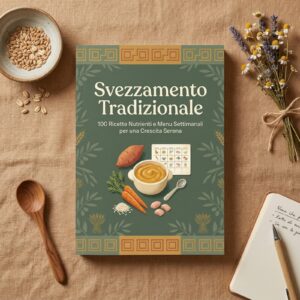 Svezzamento Tradizionale: 100 Ricette Nutrienti e Menu Settimanali per una Crescita Serena