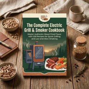 The Complete Electric Grill & Smoker Cookbook: Master Authentic Wood-Fired Flavor with 200 Recipes for Quick Grilling and Low-and-Slow Smoking