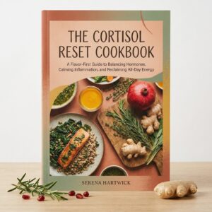 The Cortisol Reset Cookbook: A Flavor-First Guide to Balancing Hormones, Calming Inflammation, and Reclaiming All-Day Energy