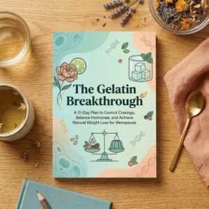 The Gelatin Breakthrough: A 21-Day Plan to Control Cravings, Balance Hormones, and Achieve Natural Weight Loss for Menopause